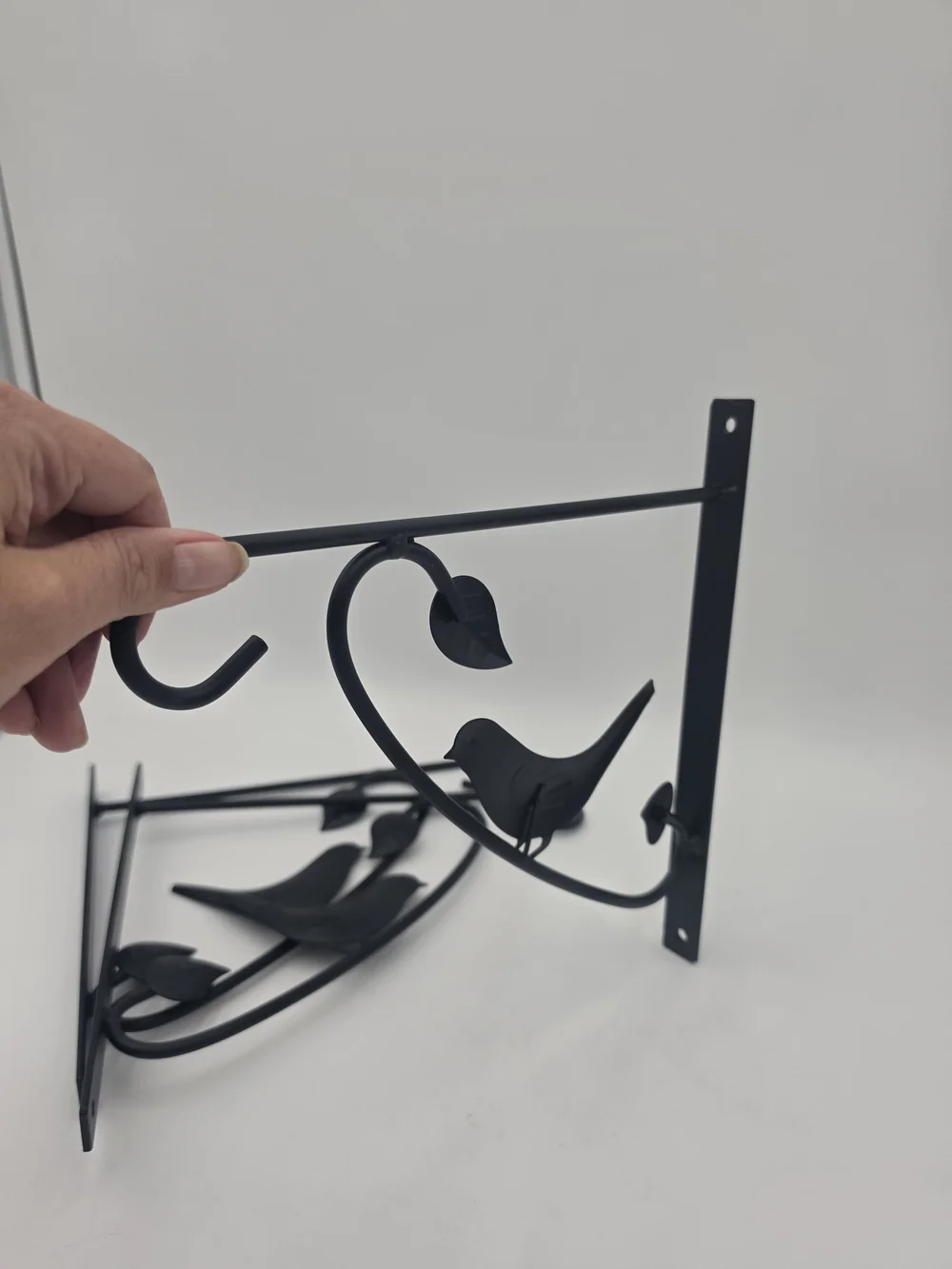 🌿 Set of 3 Decorative Metal Plant Hangers